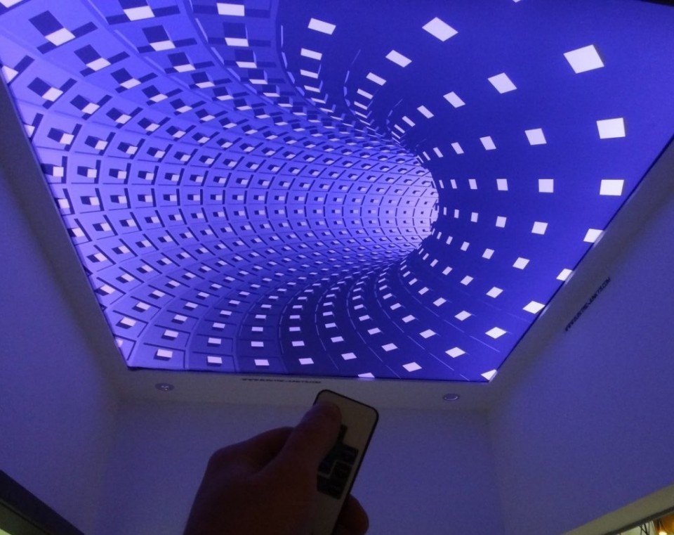 Заказать 3d натяжные потолки в г. Кедровый